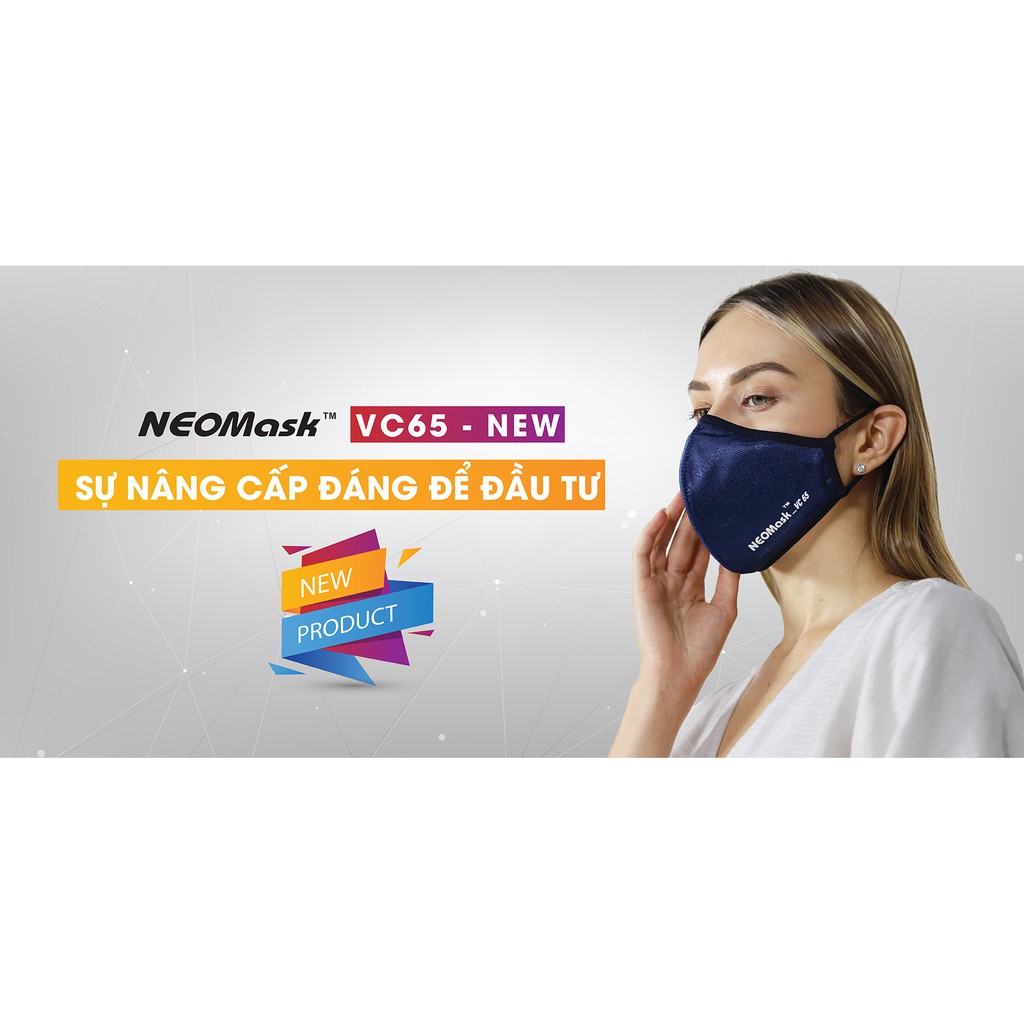 SHOP HÀNG CHÍNH HÃNG - Khẩu Trang Than Hoạt Tính Neomask VC65 - Chống Bụi Mịn P.M 2.5 | BigBuy360 - bigbuy360.vn