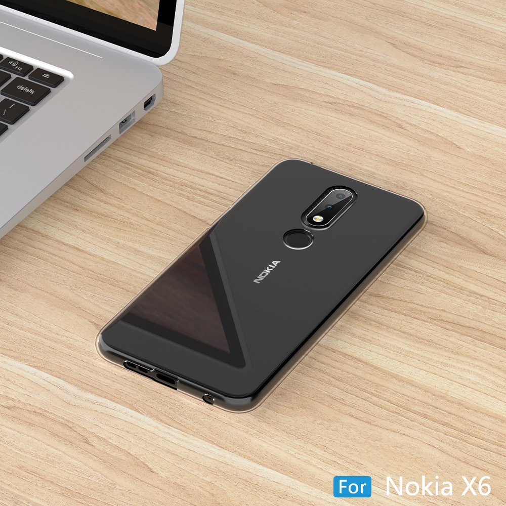 [Giá rẻ nhất ] Ốp lưng Nokia X6 dẻo trong siêu mỏng 0.5 mm
