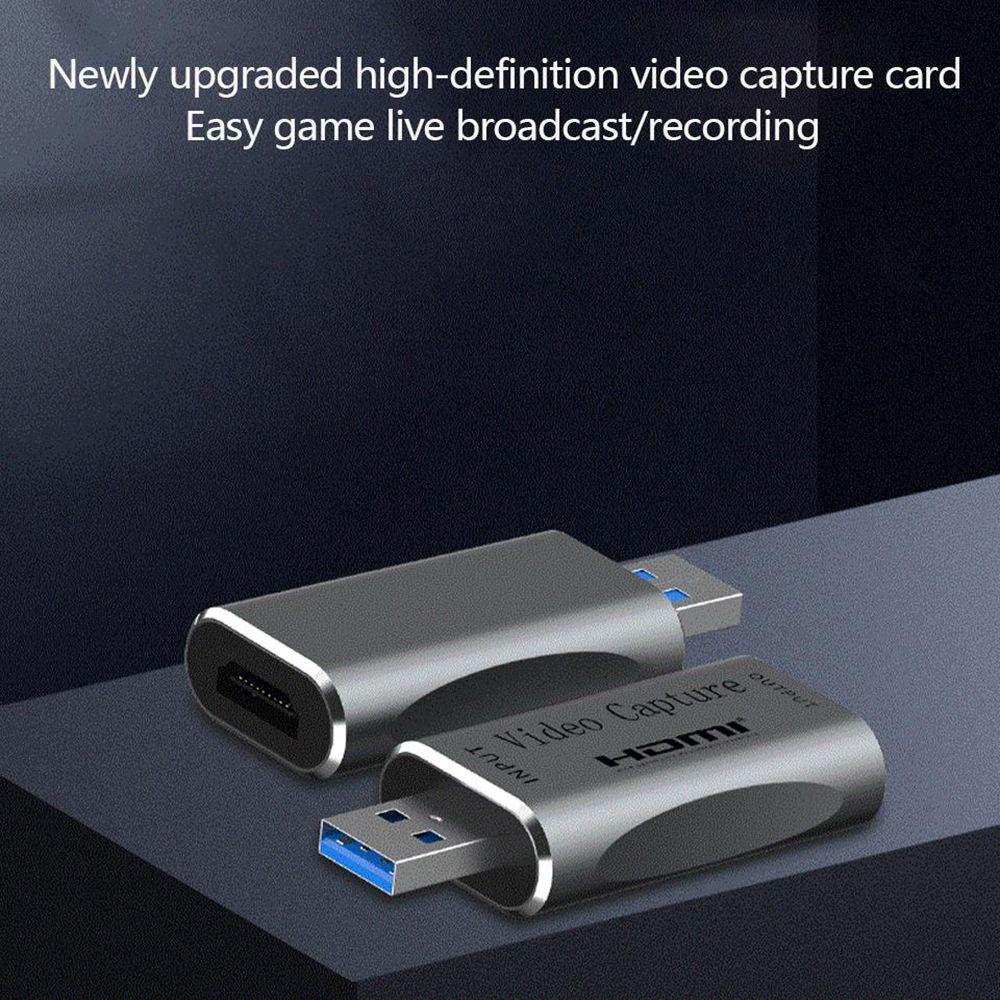 Thẻ Ghi Hình Video Âm Thanh 4K 1080P OBS Grabber HDMI-Compatible