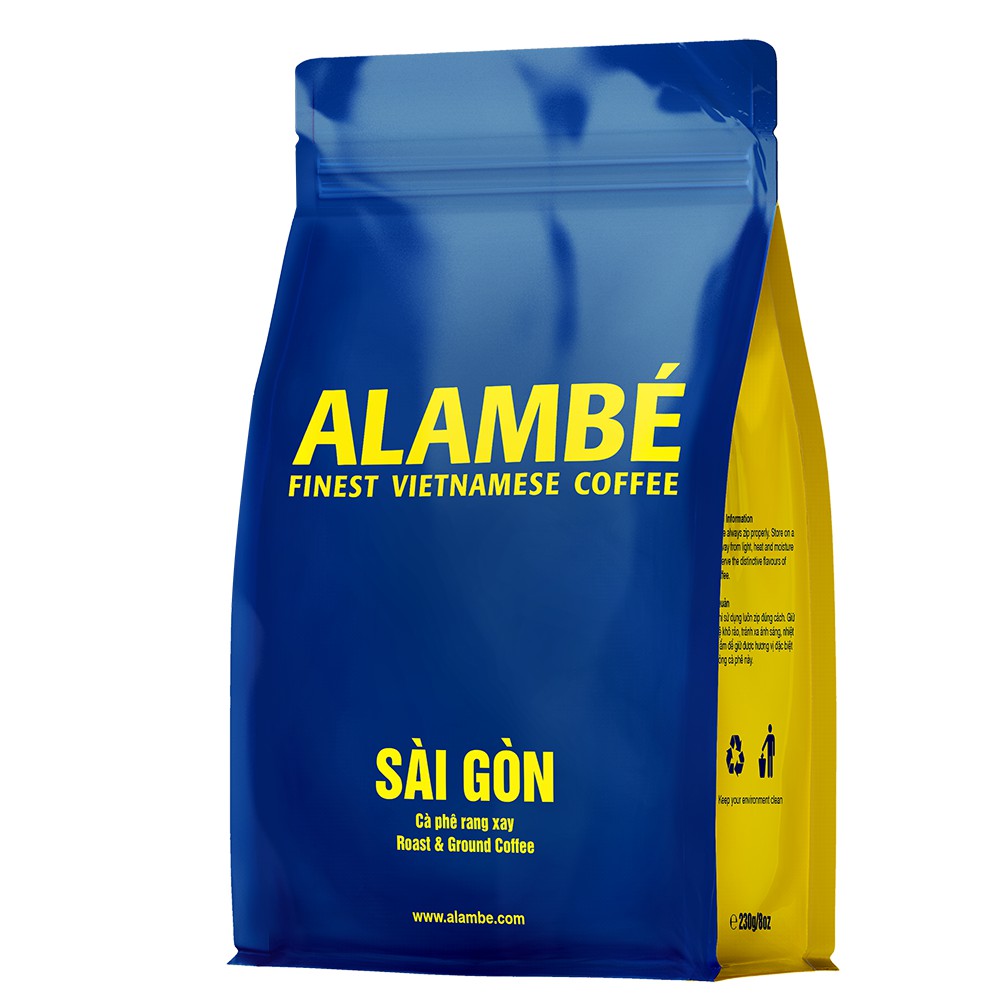 CÀ PHÊ RANG XAY ALAMBÉ - SÀI GÒN 230g | BigBuy360 - bigbuy360.vn