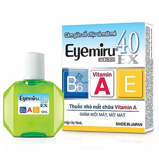 [CHÍNH HÃNG] Eyemiru nhỏ mắt 40EX lọ 15ml