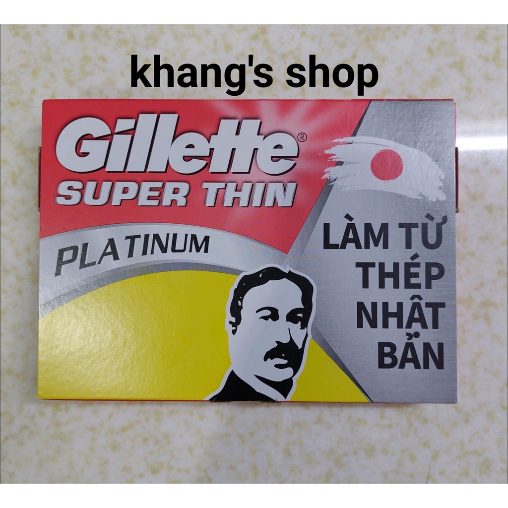 Lốc 20 Hộp Lưỡi Lam Gillette Super Thin