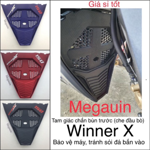 [Mã LIFEAUMAY giảm 10% tối đa 30k đơn 150k] Tam giác chắn bùn trước Winner X ( che đầu bò , bảo vệ máy)