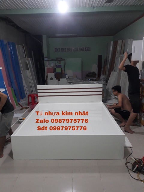 Giường nhựa cao cấp freeship tphcm