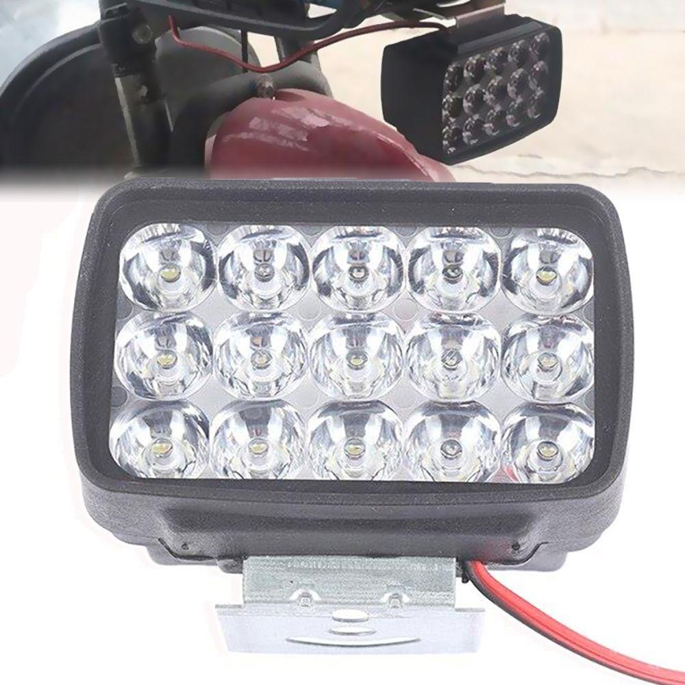 SUYO Đèn Pha 15 Bóng LED Cho Xe Đạp Điện E-Bike Scooter