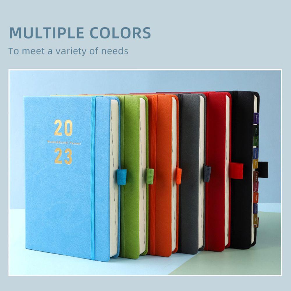 Sổ Ghi Chú Lập Kế Hoạch Hàng Ngày / Tuần / Hàng Tháng Phiên Bản Tiếng Anh AUGUSTINE A5 Agenda Mã 2023