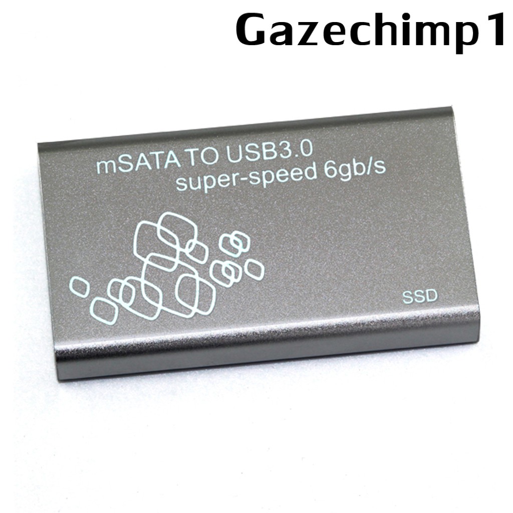 Hộp đựng ổ cứng ngoài mini mSATA nối SSD USB 3.0 6GB/S
