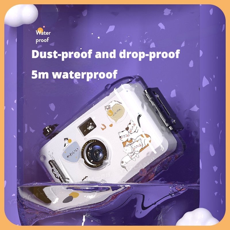Mini Waterproof Film Camera Students Creative Gift | BigBuy360 - bigbuy360.vn