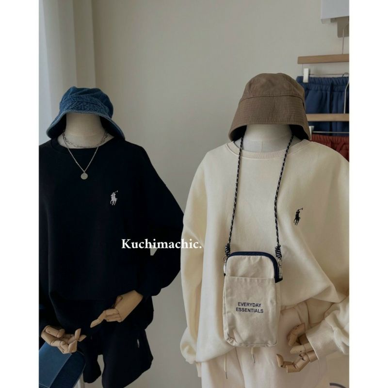 Bộ thể thao thu đông from rộng pully shop