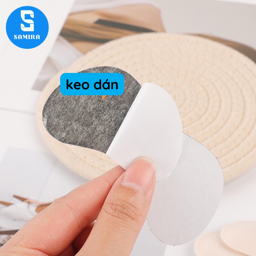 Cặp miếng lót gót giày bảo vệ gót chân 4d giảm đau giảm size chống tuột nam nữ có hạt matxa SA24