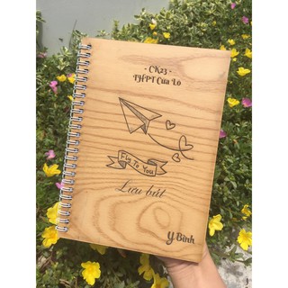 Sổ tay bìa gỗ - Sổ tay học sinh - Giá siêu rẻ