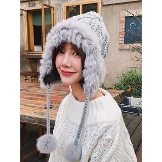 (SẴN) Mũ Len Viền Lông