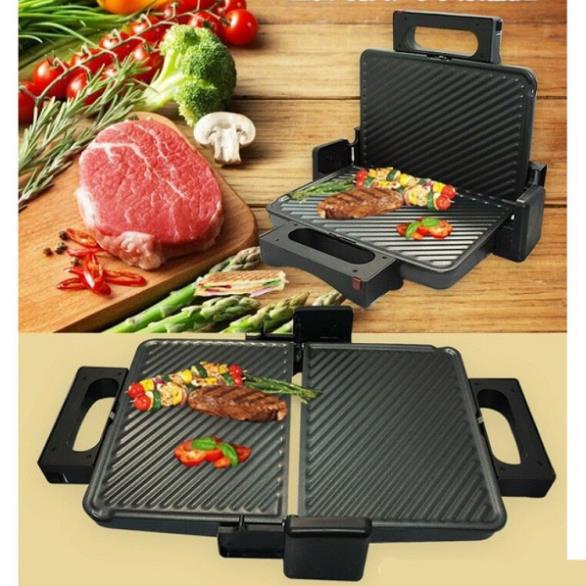 Máy Kẹp Nướng Bánh Mỳ-Thịt -Cá Đa Năng Mitsusita-Thái Lan-2000w-Làm Nóng Siêu Nhanh,máy bền,đẹp,giá rẻ-bảo hành 12 tháng