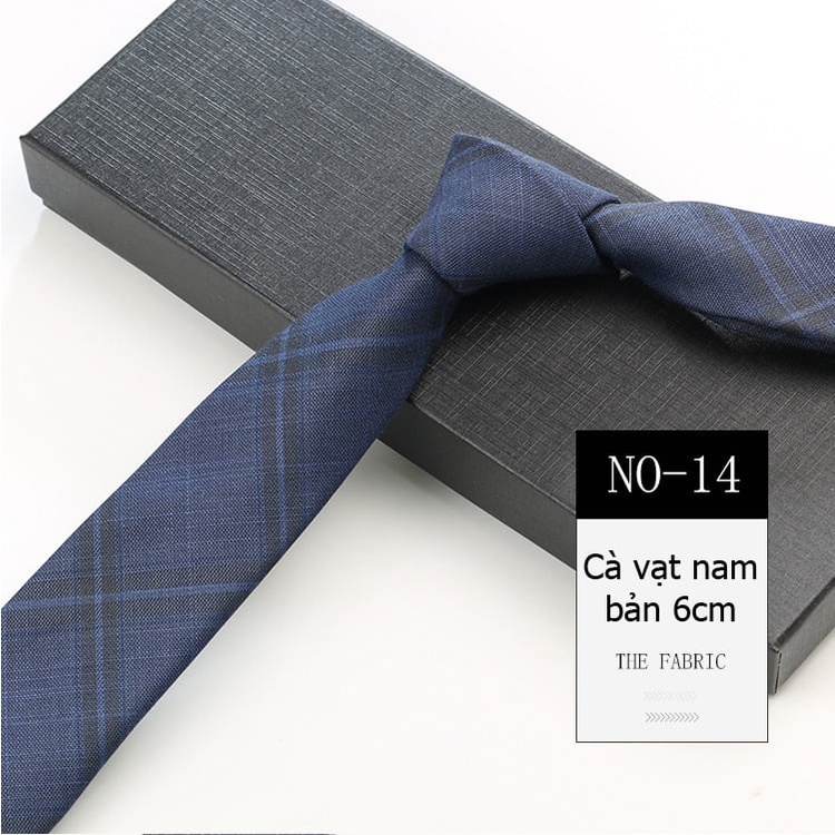 Cà vạt nam, cà vạt kẻ caro bản 6 và 7cm nhiều họa tiết đẹp
