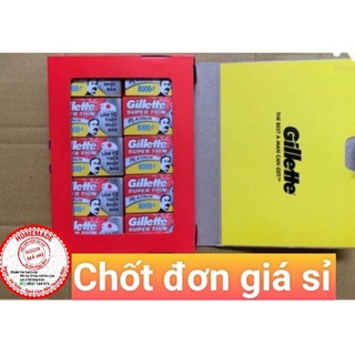lưỡi lam gillette super thin 1 hôp