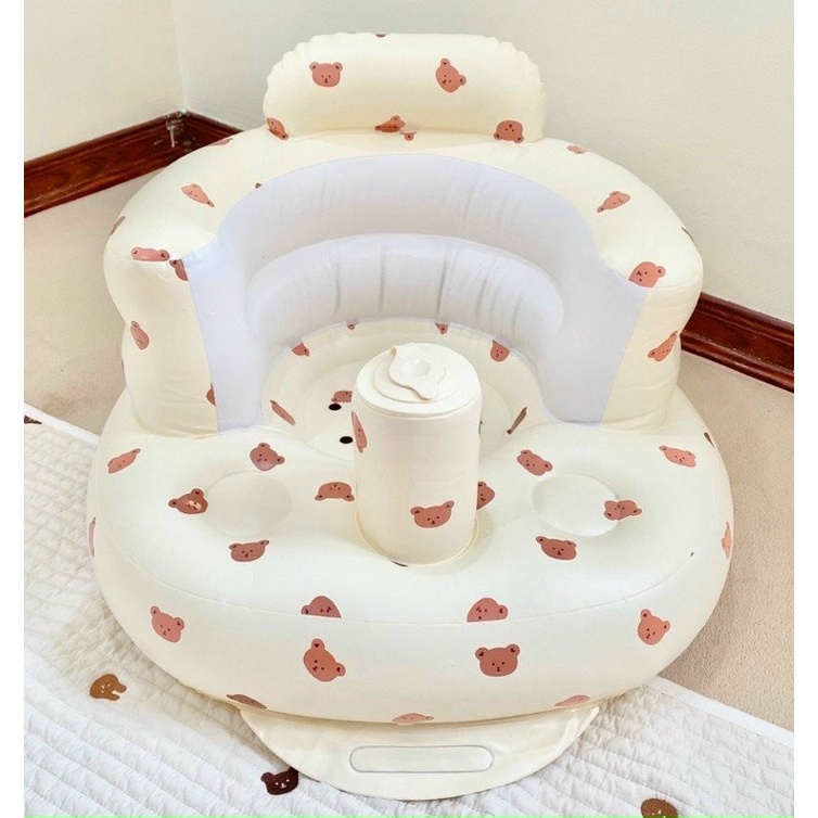 Ghế phao tập ngồi cho bé, ghế hơi tập ngồi Bar-rot phong cách Hàn Quốc