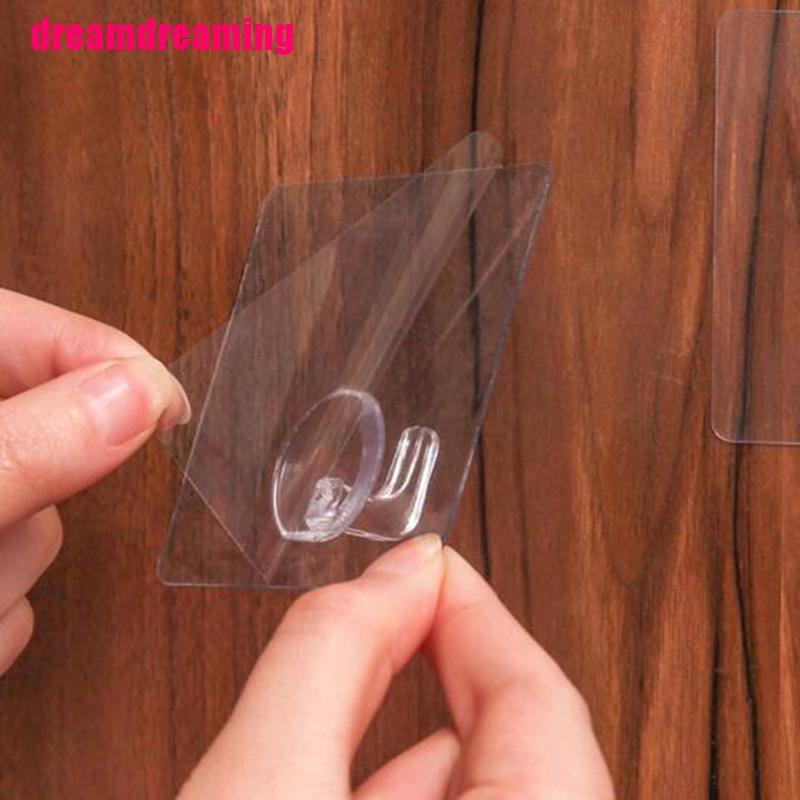 1 Móc Treo Đồ Gắn Tường Trong Suốt Tiện Lợi Dành Cho Nhà Tắm