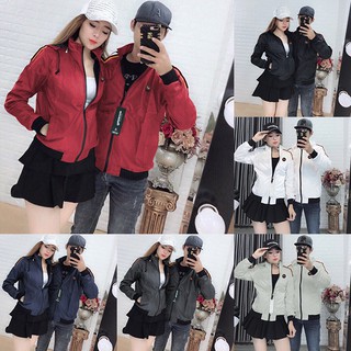 ÁO KHOÁC DÙ NAM NỮ COUPLE TINA  ÁO KHOÁC DÙ CẶP NHIỀU MÀU ĐEN - XANH ĐEN - ĐỎ - XÁM - TRẮNG - RÊU CHO CÁC CẶP ĐÔI