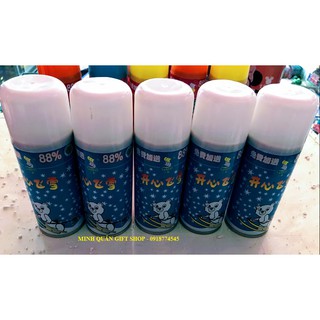 combo 05 bình xịt tuyết, xịt dây
