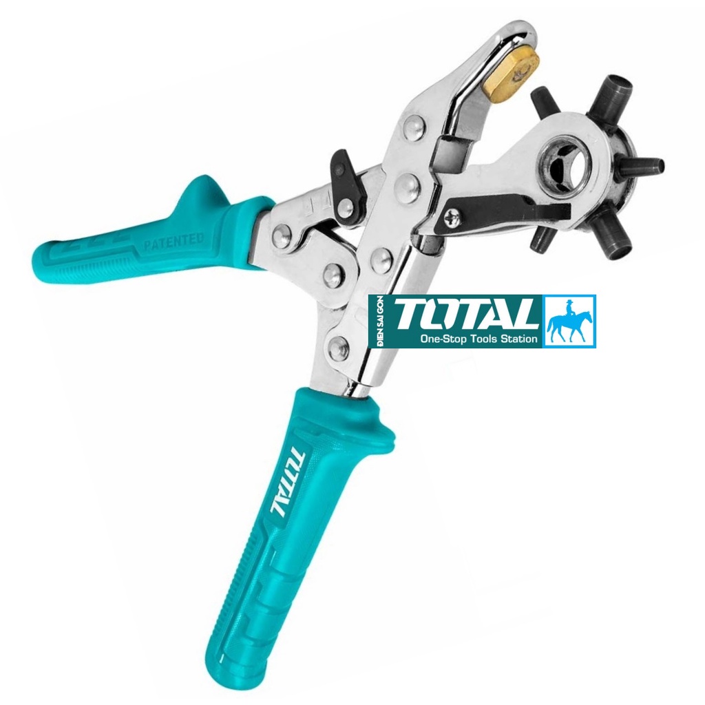 Kềm Bấm Lỗ Dây Nịt Vải Da Bóp Túi Xách Trợ Lực 30% TOTAL THT33526