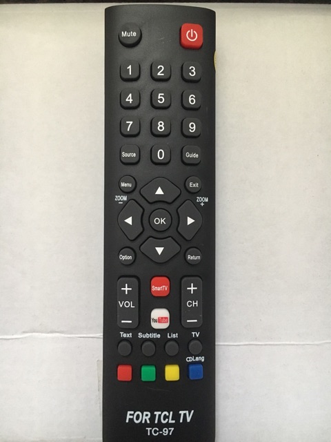 Remote Điều Khiển Smats TCL - Remote Điều khiển TiVi  TCL LCD có YouTube