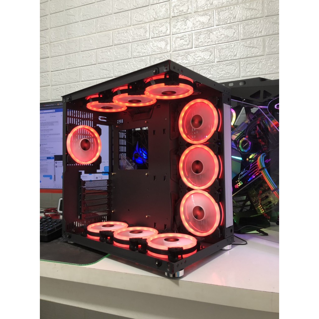 [Mã ELDEC10K giảm 10K đơn 20K] [Xả Kho - Thanh Lý] Fan CoolMoon Dualring RGB 16 Triệu Màu Kèm 366 Hiệu Ứng | WebRaoVat - webraovat.net.vn