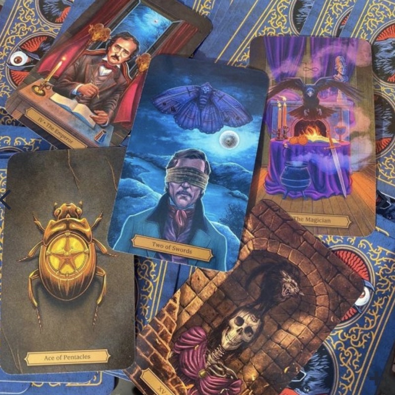 Bài Edgar Allan Poe Tarot, Tác giả Rose Wright, Eugene Smith