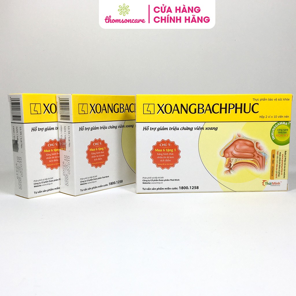 Xoang Bách Phục hỗ trợ giảm viêm mũi xoang - Có tem tích điểm | BigBuy360 - bigbuy360.vn
