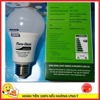 bóng đèn led 12W Rạng Đông cao cấp