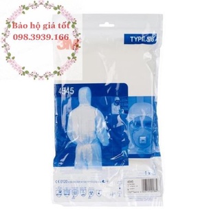 Bộ quần áo bảo hộ 3m 4545 cấp độ 5/6 phòng chống hóa chất hiệu quả