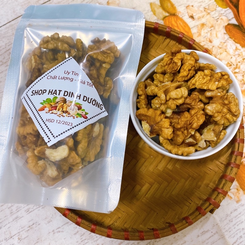 100g Hạt dinh dưỡng hữu cơ:hạnh nhân, óc chó, macca, điều, dẻ,  gà, lăng,  hà lan, diêm, bí, lanh,  kê ăn dặm, làm sữa