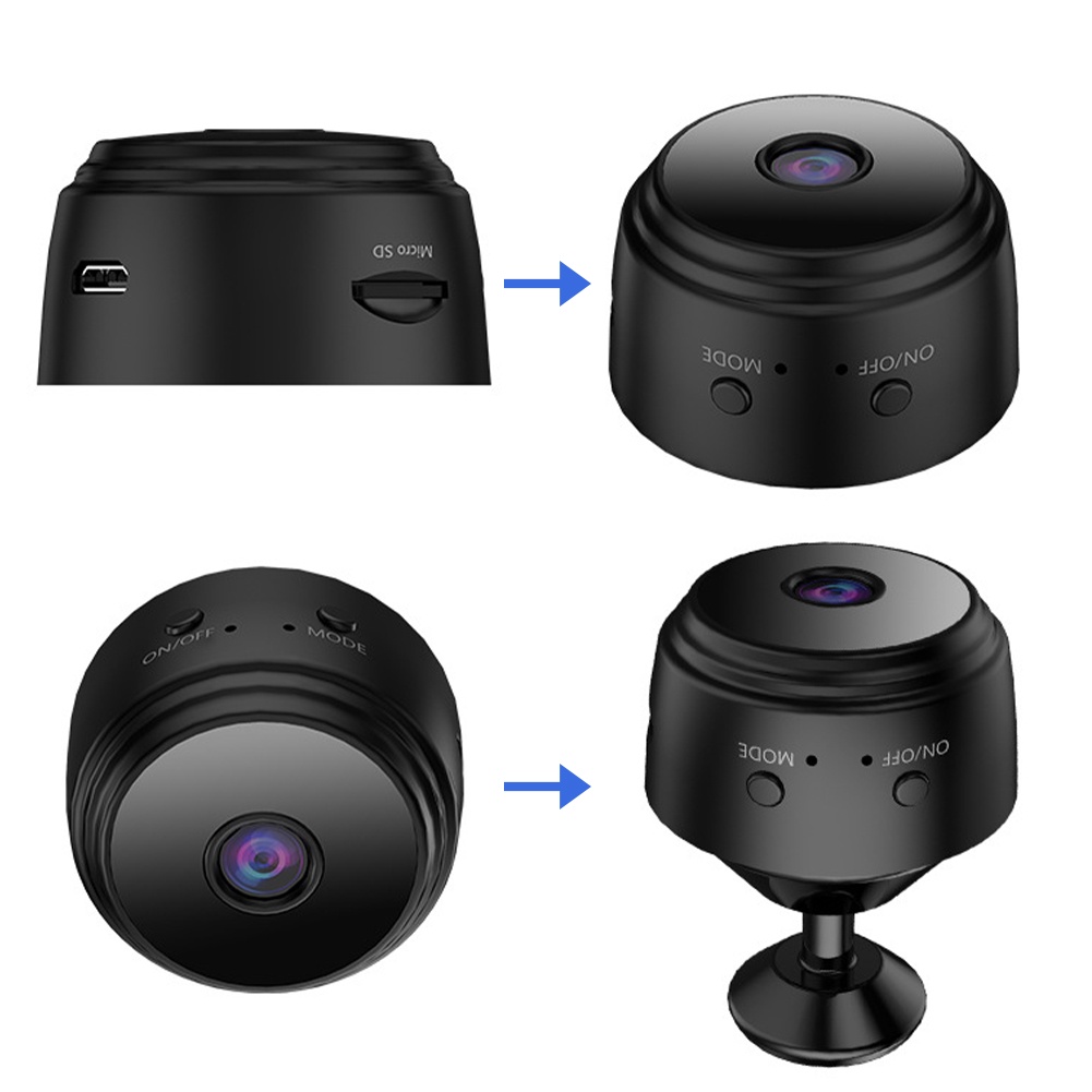 Camera Giám Sát Em Bé Độ Phân Giải 1080P HD, Hỗ Trợ Quay Ban Đêm