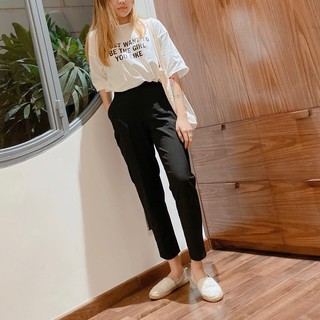 QUẦN TÂY BAGGY ĐEN