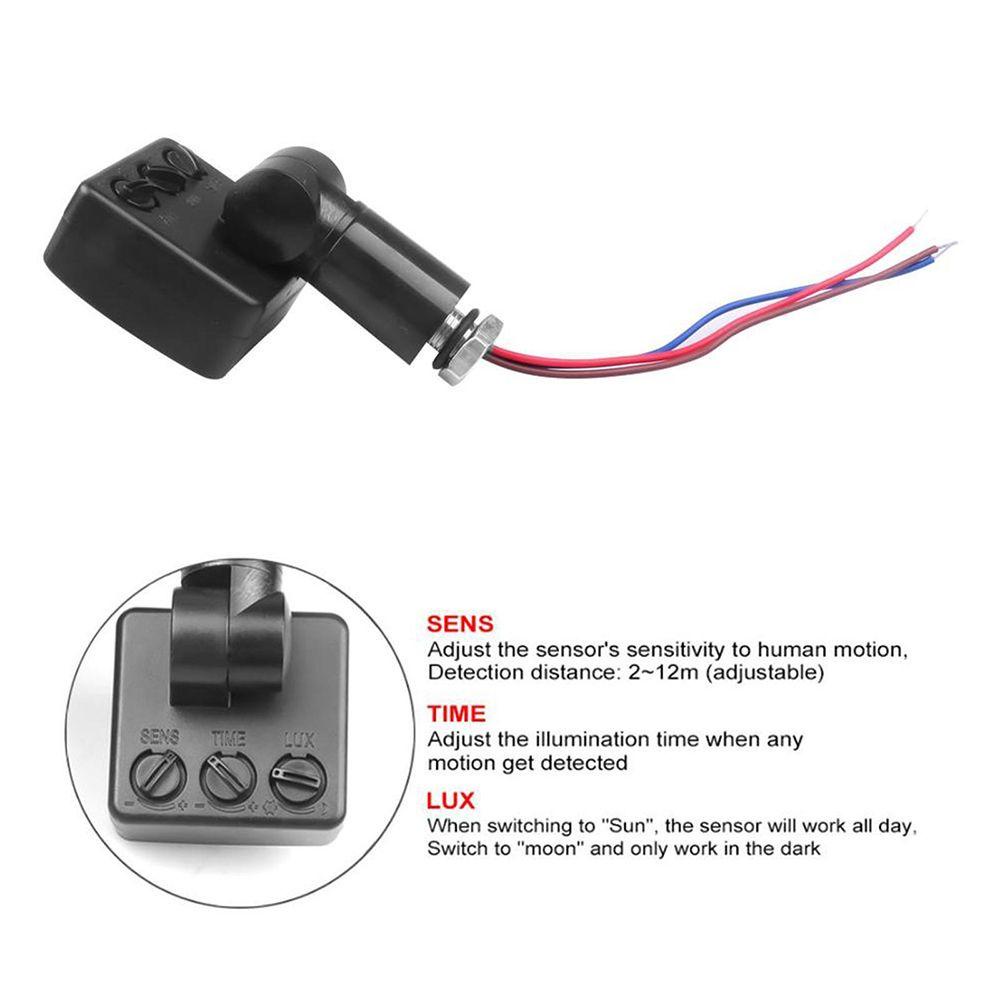 Công Tắc Đèn Cảm Biến Chuyển Động 12V DC DAPHS