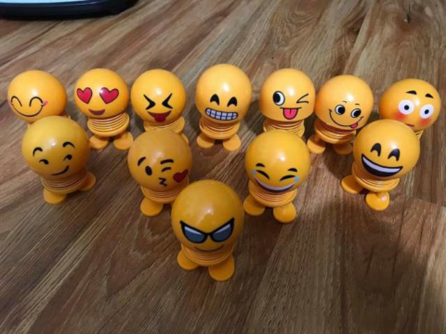 [HOT Có Video] Thú Nhún Emojji con lắc lò xo - Siêu Chất - Siêu Vui Emoji 10111