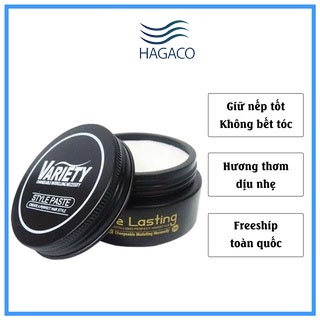 Combo gôm xịt tóc Luxurious+Sáp Vuốt Tóc tạo kiểu variety+tặng lược tạo kiểu CB01