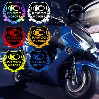 Kymco VIP Ear Of Wheat Logo Body Side Label Màu KYMCO Xe Máy Nhãn Cá Tính Sửa Đổi Sáng Tạo Nhãn Dán