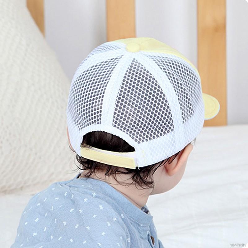 Nón chơi bóng chày bằng cotton thoáng khí dùng cho trẻ nhỏ