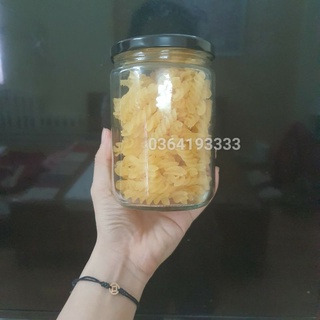 Hũ thủy tinh tròn 500ml nắp chống tràn - Lọ thủy tinh đựng thực phẩm