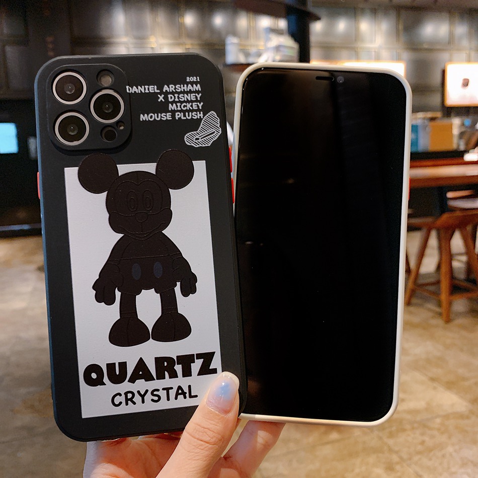 Ốp điện thoại silicon in hình hoạt hình cho Iphone 11 12 Pro 12pro Max 12mini 7 8 Plus X Xs Max Xr 7plus | BigBuy360 - bigbuy360.vn