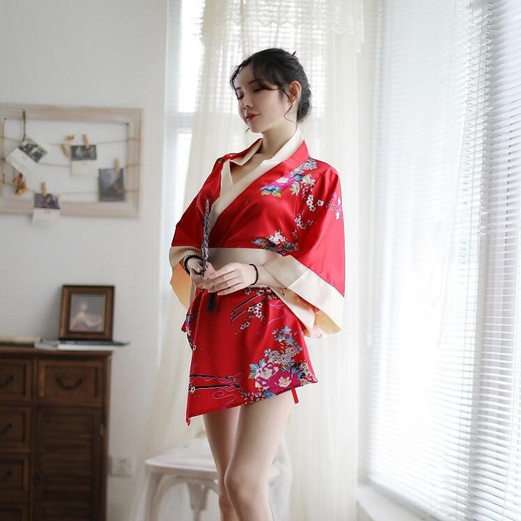 Đồ ngủ phong cách kimono Nhật Bản gợi cảm thời trang cho nữ | BigBuy360 - bigbuy360.vn