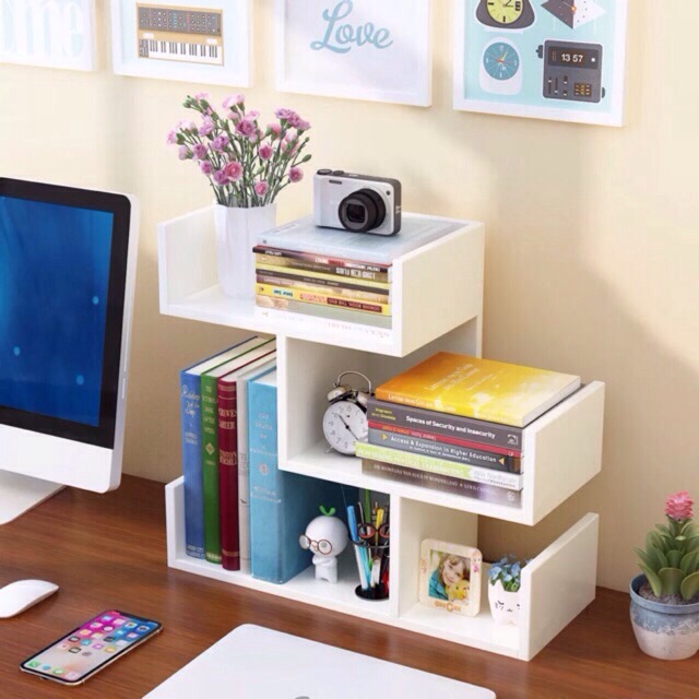 Giá sách để bàn tháo lắp