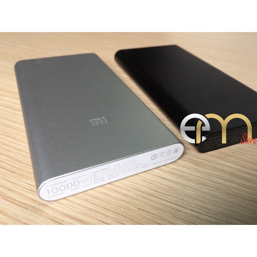 Pin Sạc Dự Phòng Xiaomi Gen 3 10.000 mAh Phiên Bản Nâng Cấp Xiaomi Gen 2S - 2 Cổng USB và 1 Type C (Bảo Hành 12 Tháng)