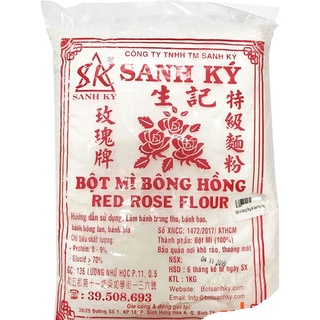 Bột mì bông hồng đỏ Sanh Ký 1kg