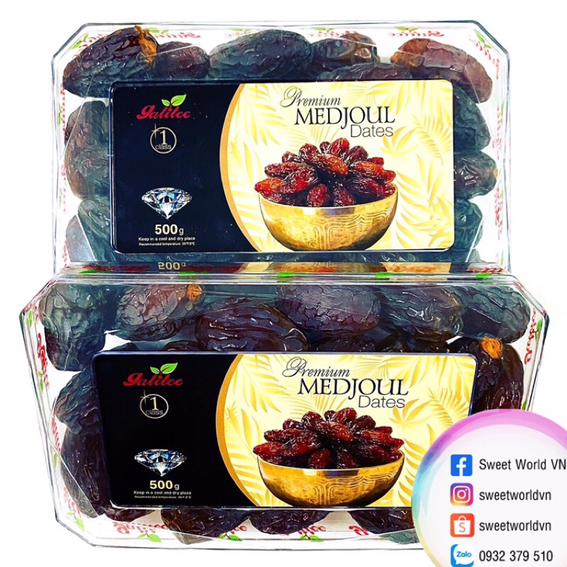 Chà là Medjoul (500g) - Pháp
