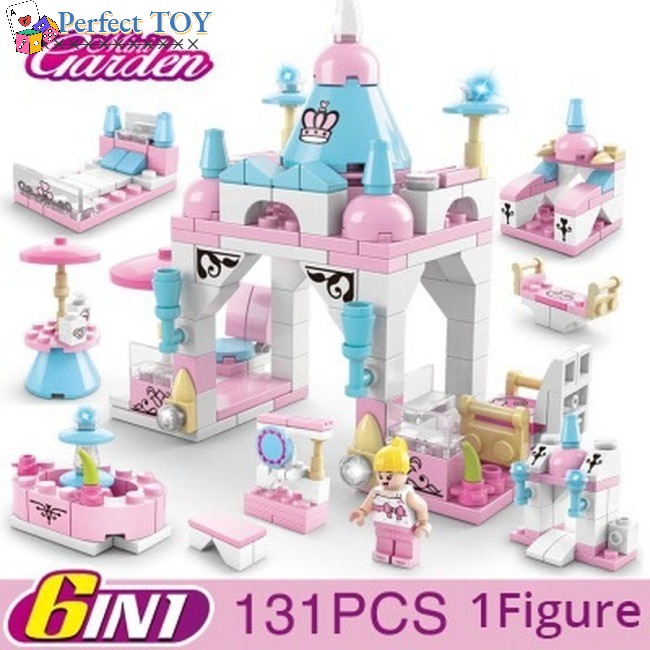 Bộ Đồ Chơi Giáo Dục 131 Món KT Girl City Cho Bé Gái