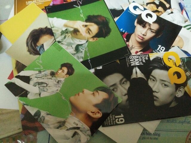 50 card EYES ON YOU GOT7