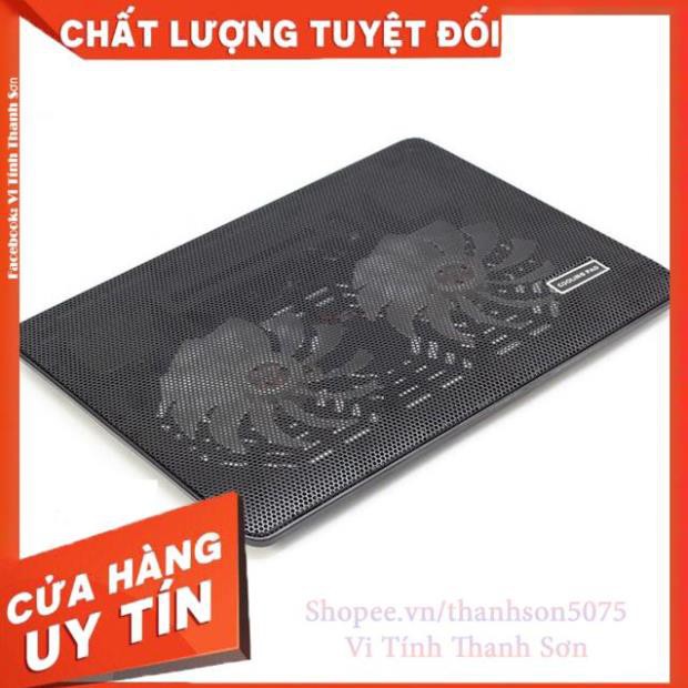 Đế tản nhiệt Cooling Pad N139 hổ trợ 2 quạt - Vi Tính Thanh Sơn