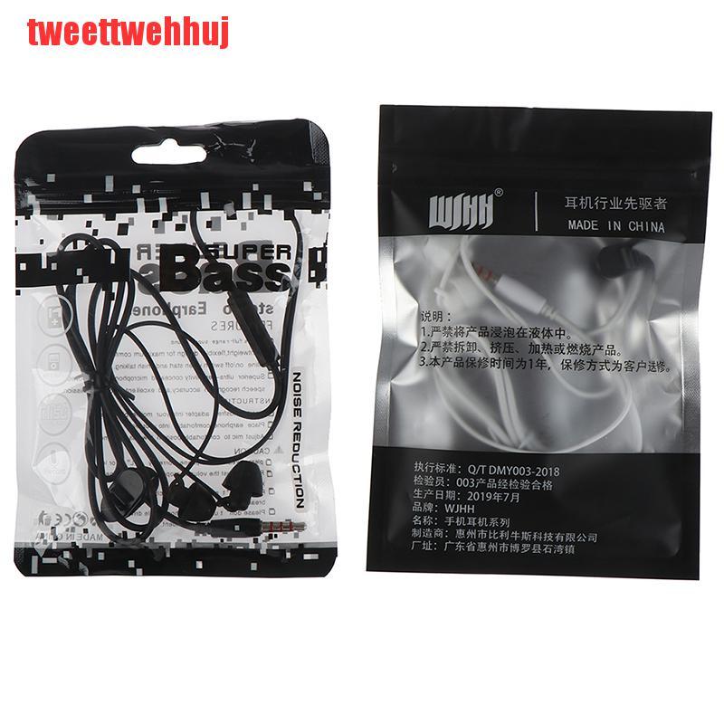 Tai Nghe Nhét Tai Hifi Asmr Jack 3.5mm Có Micro Âm Thanh Siêu Trầm | BigBuy360 - bigbuy360.vn