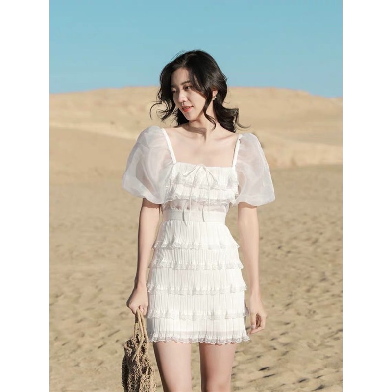 Váy Maxi Đi Biển Hở Lưng